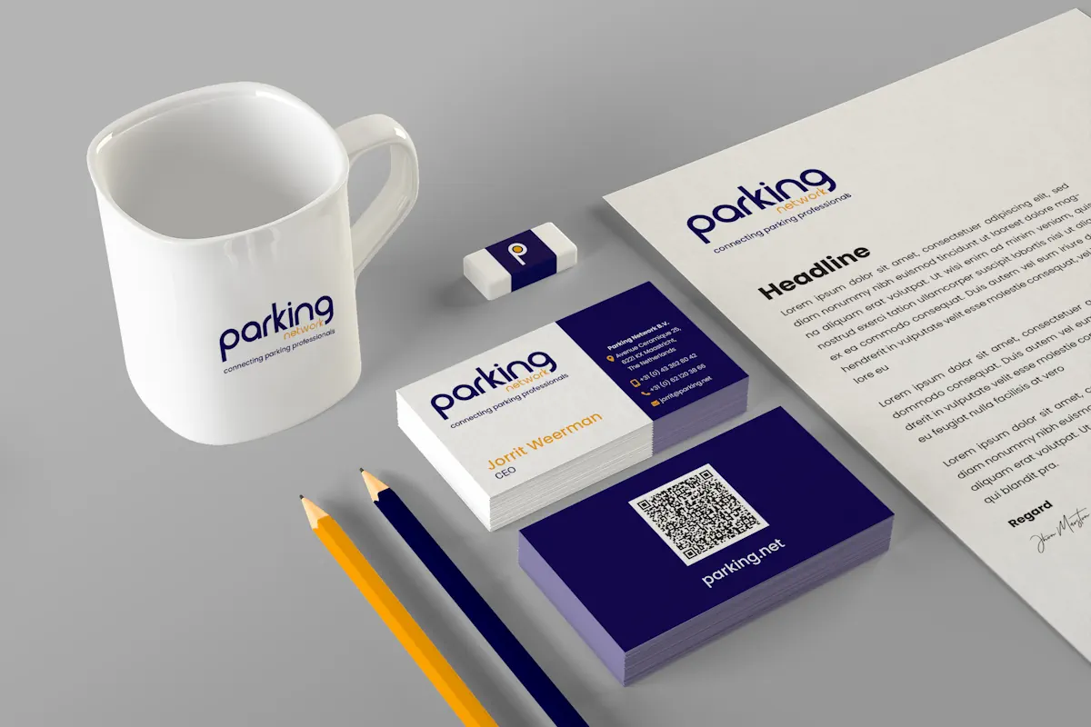 Parking Network Corporate Identity Stationary